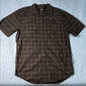 Harley-Davidson Gray Casual Button Down Shirt